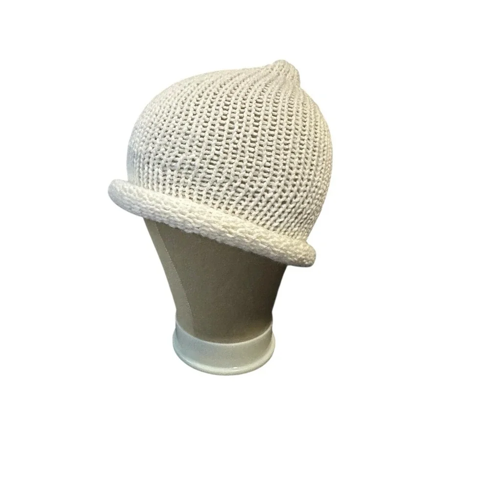 NEW‎ knitted handmade beanie hat adult one size teens men women one layer